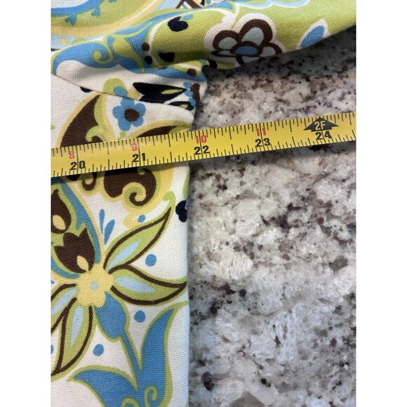 Vtg Charlotte Kellogg Jacket Tunic Palm Beach USA Paisley Button up Sz 16 - Picture 8 of 14